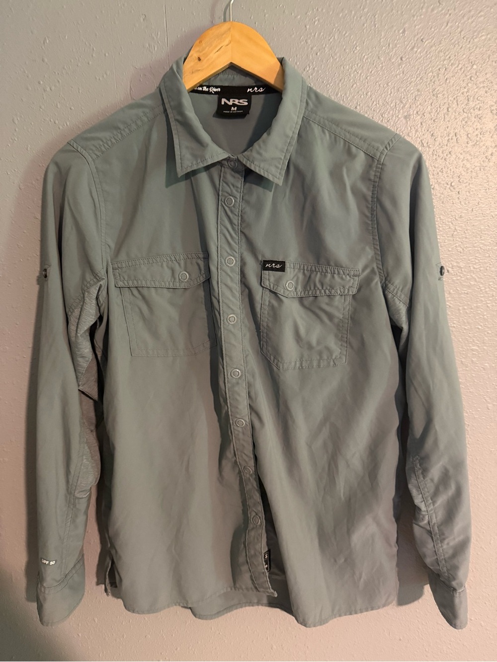 NRS Women's Button-Down Shirt - Slate Grey